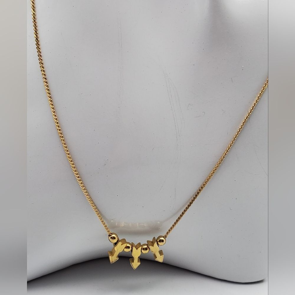 Arrow point to my heart necklace N1835